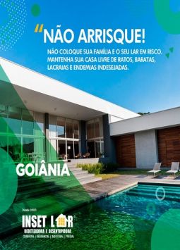 Dedetização em Goiânia - Desinsetização - Insetlar Gyn.