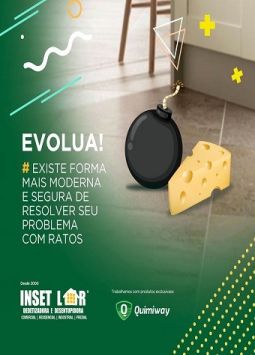 Dedetização de ratos em Goiânia - Desratização - InsetLar Gyn.